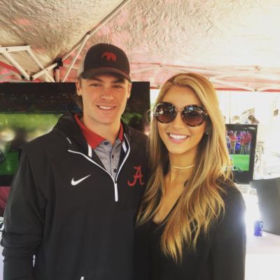 Josh and Laura together at the Alabama Crimson Tide Game.